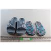 Image 1 : (2) Pairs of Sandals  - Size 10 and 9