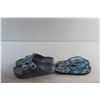 Image 2 : (2) Pairs of Sandals  - Size 10 and 9