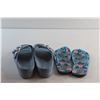 Image 3 : (2) Pairs of Sandals  - Size 10 and 9