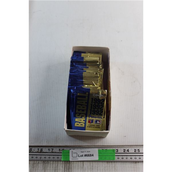 (27) Assorted O-Pee-Chee 1992 Baseball Card Sets - Sealed Packs and 1 Opened Pack