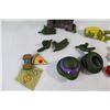 Image 2 : (2) Ninja Turtle Figurines, Transformers Pretender Bumblebee Toy,