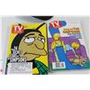 Image 3 : Solid Wood Cribbage Board - As Is, (2) Simpsons Books, Homer Hat