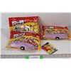 Image 1 : (3) Bags Of 30 Simpsons Candy Boxes, Pizza Candy