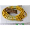 Image 1 : Yellow Extension Cord Lighted End - Consignor Says Approx 100' Good Condition