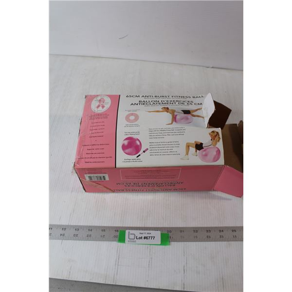65CM Anti Burst Fitness Ball
