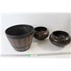 Image 1 : (3) Planters