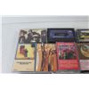 Image 2 : (24) Assorted Cassette Music Tapes - Best Of Blondie, Shelly West, Elvis Christmas Album, etc.