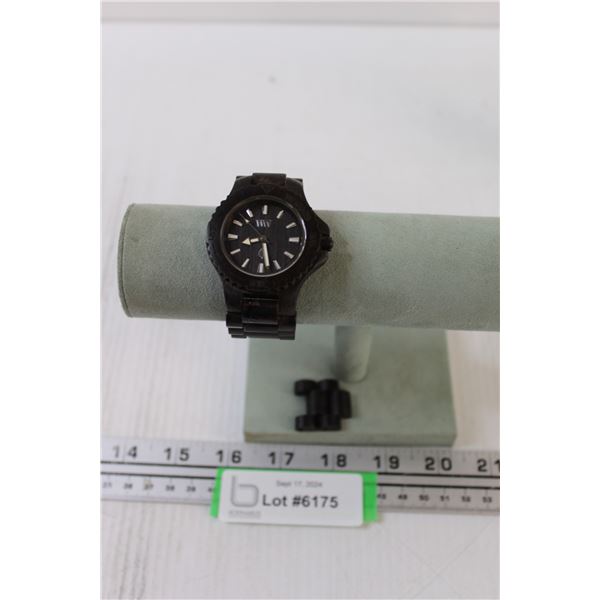 WeWood Watch in Guess Case - as is