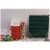 Image 4 : Children's Toy Lot: Magnetic Letters, Chalkboard & Accessories, Snoopy, Misc.