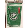 Image 1 : Pilsner Saskatchewan Roughriders Flag - 35" x 60"