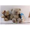 Image 1 : (3) Stuffies: (2) Bears & (1) Bunny