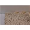 Image 2 : (2) Crochet Lace Tablecloths - Assorted Sizes