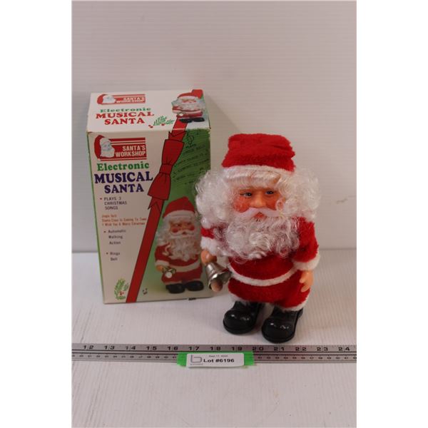 Electronic Musical Santa - May Need Batteries?