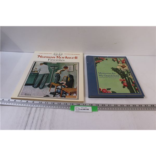 Norman Rockwell Favorites Book & Memories for My Grandchild Journal