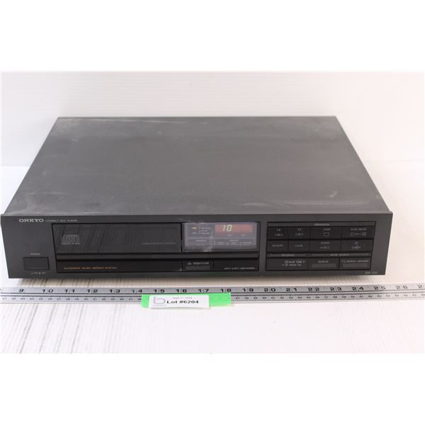 Onkyo Stereo CD Player - Powers On