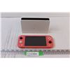 Image 1 : Nintendo Switch Lite Coral - Untested, as is & Switch Dock - as is