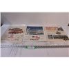 Image 1 : (3) Vintage 1950"s Vehicle Advertisements