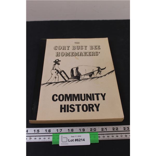 Cory Busy Bee Homemakers Community History Book