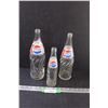 Image 1 : (3) Pepsi Cola Glass Bottles