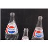 Image 2 : (3) Pepsi Cola Glass Bottles