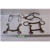 Image 1 : (5) Horse Bits - Snaffle Bit, Primitive Style, Western Style Bit