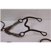 Image 5 : (5) Horse Bits - Snaffle Bit, Primitive Style, Western Style Bit