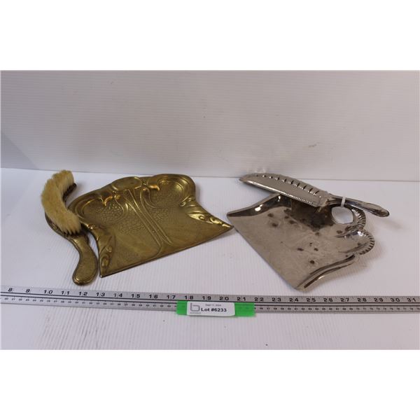 (2) Vintage Crumb Duster Sets