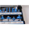 Image 3 : (15) Piece Router Bit Set in Case