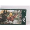 Image 3 : Western Theme Coat Hanger - 20" x 7" - Some Wear