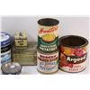 Image 3 : (9) Vintage Collectors Tins: Players, Rogers Syrup, Golden Nut, Hunters, Misc.