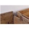 Image 5 : (2) Wooden Crates - 20" x 12" x 11"