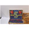 Image 2 : (8) Wooden Fruit Box Emblems/Signs - Assorted
