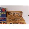 Image 3 : (8) Wooden Fruit Box Emblems/Signs - Assorted