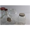 Image 2 : Wine Jug and (4) Assorted Glass Jars