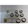 Image 5 : (16) Assorted Canning Jars with Lids