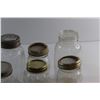 Image 2 : (8) Assorted Glass Jars