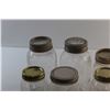 Image 3 : (8) Assorted Glass Jars