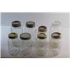 Image 4 : (8) Assorted Glass Jars