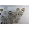 Image 5 : (3) Glass Bottles and (11) Canning Jars