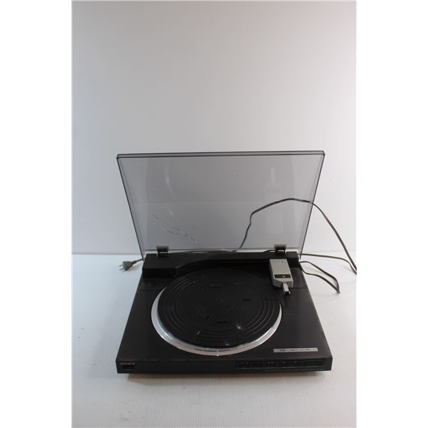 Sony Linear Tracking/Fully Automatic Stereo System - Untested, Some Damage