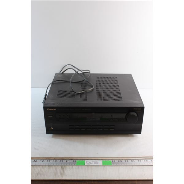 Pioneer Audio/Video Multi-Channel Receiver - Untested, As Is