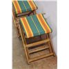 Image 3 : (2) Folding Wooden Chairs