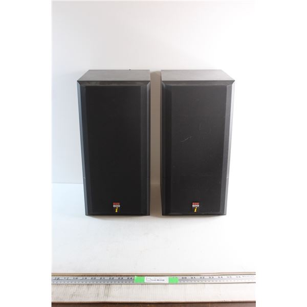 (2) B&W 600 Series Speakers 19'' x 10'' - Untested