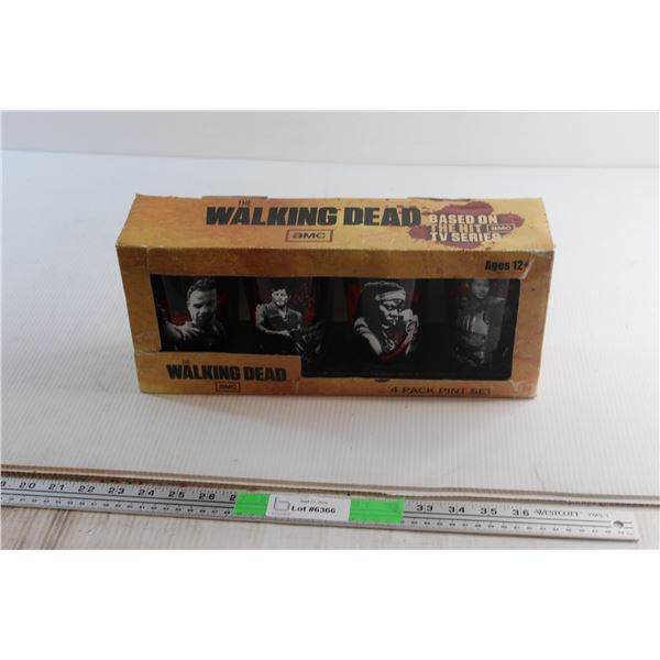 (4) Walking Dead Glasses
