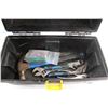 Image 6 : Black 16'' Toolbox w/ Contents