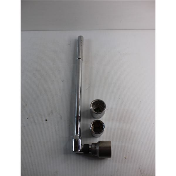 3/4'' Breaker Bar with (3) Sockets