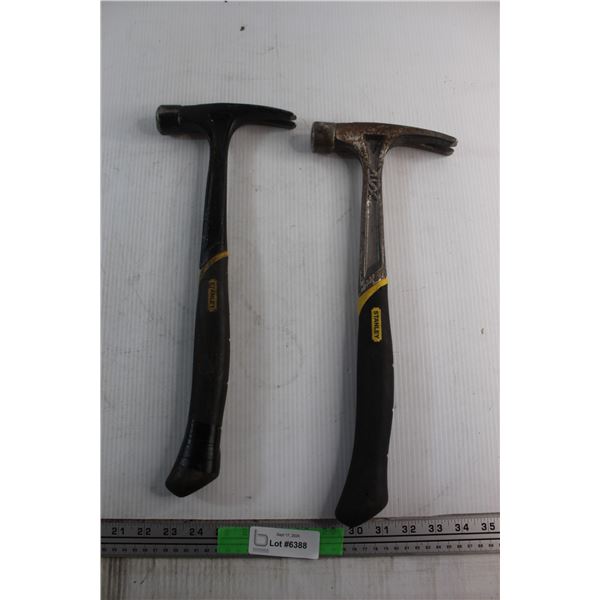 (2) Stanley Carpenters Hammers