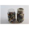 Image 2 : (2) Jars of Marbles