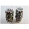 Image 4 : (2) Jars of Marbles