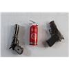 Image 2 : (3) Assorted Butane Lighters